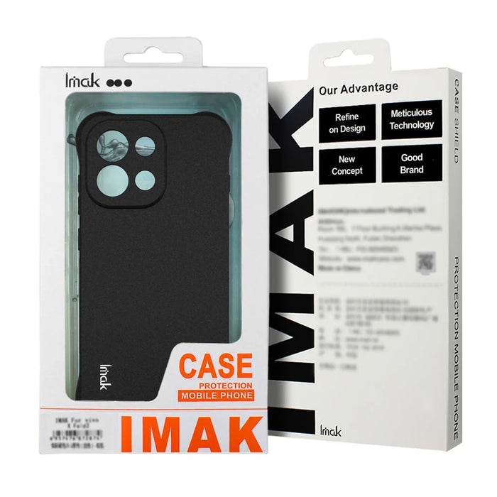IMAK For Google Pixel 10 / 10 Pro Case TPU Phone Cover Airbag Shockproof Protection - Matte Black - 7