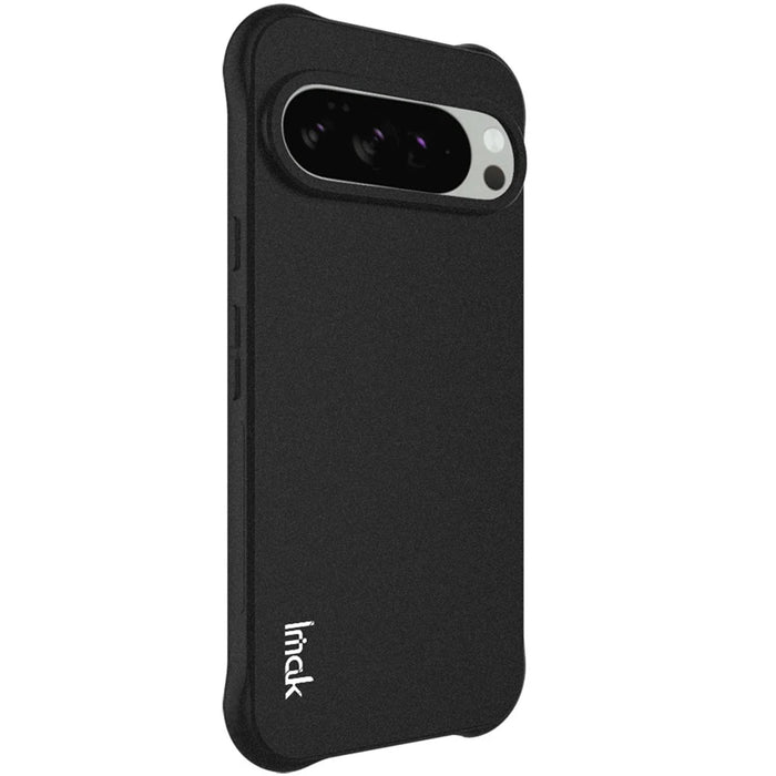 IMAK For Google Pixel 10 Pro XL Case TPU Phone Cover Airbag Shockproof Protection - Matte Black - 2