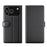 For iPhone 18 Pro / 17 Pro Case Genuine Split Leather Phone Cover with Wallet Stand - Black - 5