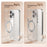 JOYROOM For iPhone 16 Pro Max Case Magnetic Rotating Kickstand Ultra Thin PC Phone Cover - Silver - 3