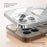 JOYROOM For iPhone 16 Pro Max Case Magnetic Rotating Kickstand Ultra Thin PC Phone Cover - Silver - 4