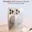 JOYROOM For iPhone 16 Pro Case Magnetic Rotating Kickstand Ultra Thin PC Phone Cover - Silver - 7
