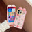 For iPhone 15 Pro Max Silicone Case Cute 3D Tulip Design Shockproof Phone Back Cover with Lanyard - 5