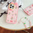 For iPhone 15 Pro Max Silicone Case Cute 3D Tulip Design Shockproof Phone Back Cover with Lanyard - 7