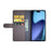 For iPhone 17 Case Genuine Split Leather Phone Cover with Wallet Stand - Brown - 3
