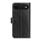 For iPhone Air Case Crazy Horse Texture Stand Leather Phone Cover - Black - 4