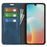 For Samsung Galaxy M16 5G Case Skin Touch Leather Wallet Phone Cover - Blue - 5