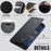 CASEME For iPhone 11 Pro Max Case  033 Series RFID Blocking Wallet Stand Calf Texture Leather Phone Cover - Black - 3