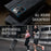 CASEME For iPhone 11 Pro Max Case  033 Series RFID Blocking Wallet Stand Calf Texture Leather Phone Cover - Black - 6