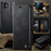 CASEME For iPhone 11 Case  033 Series RFID Blocking Wallet Stand Calf Texture Leather Phone Cover - Black - 7