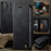 CASEME For iPhone 16 Plus Case  033 Series RFID Blocking Wallet Stand Calf Texture Leather Phone Cover - Black - 7