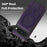 For Google Pixel 10 / 10 Pro Magnetic Case RFID Blocking Card Holder Leather Phone Cover - Dark Purple - 6