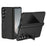 For Samsung Galaxy Z Fold7 5G Case Hard PC Anti-Drop Phone Cover with Kickstand - Black - 1