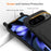 For Google Pixel 10 Pro XL Case Liquid Silicone Card Holder Back Phone Cover with Lanyard - Black - 6