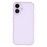 For iPhone 16 Case Heat Dissipation Hard PC Phone Cover with Camera Lens Protector - Transparent Purple - 3