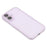 For iPhone 16 Case Heat Dissipation Hard PC Phone Cover with Camera Lens Protector - Transparent Purple - 5