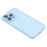 For iPhone 14 Pro Max Case Heat Dissipation Hard PC Phone Cover with Camera Lens Protector - Transparent Blue - 5