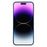 For iPhone 14 Pro Case Heat Dissipation Hard PC Phone Cover with Camera Lens Protector - Transparent Blue - 2