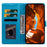 For iPhone 16 Plus Leather Case Imprinted Floral Pattern Wallet Stand Flip Phone Cover - Blue - 2