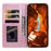For Samsung Galaxy A56 5G  /  A36 5G Leather Case Imprinted Floral Pattern Wallet Stand Flip Phone Cover - Pink - 2