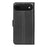 For iPhone Air Case Litchi Texture Shockproof Leather Wallet Phone Cover - Black - 3