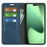 For iPhone 18 Pro Max / 17 Pro Max Case Skin Touch Leather Wallet Phone Cover - Blue - 5
