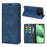 For iPhone 18 Pro Max / 17 Pro Max Case Skin Touch Leather Wallet Phone Cover - Blue - 6