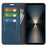 For Sony Xperia 1 VII Case Skin Touch Leather Wallet Phone Cover - Blue - 5