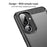 MOFI For Samsung Galaxy M56 5G Back Cover  Brushed Texture Carbon Fiber Soft TPU Case - Black - 2