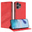 For Nothing CMF Phone 2 Pro Phone Cases Punk Style Imprinted Wallet Stand Leather Cover - Red - 6