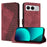 For OnePlus Nord 4 Leather Case 7-Shaped Pattern Wallet Stand Shockproof Phone Cover - Brown - 1