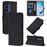 For Samsung Galaxy A16 4G Leather Case with Hand Strap Wallet Stand Phone Cover - Black - 3