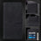 For Samsung Galaxy A16 4G Leather Case with Hand Strap Wallet Stand Phone Cover - Black - 5