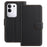 For vivo Y29 4G Leather Case Wallet Stand Solid Color Anti Drop Phone Cover - Black - 1