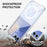 For Samsung Galaxy Z Flip7 5G Clear Phone Magnetic Case TPU+Acrylic Back Cover - Clear - 3