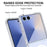 For Samsung Galaxy Z Flip7 5G Clear Phone Magnetic Case TPU+Acrylic Back Cover - Clear - 6