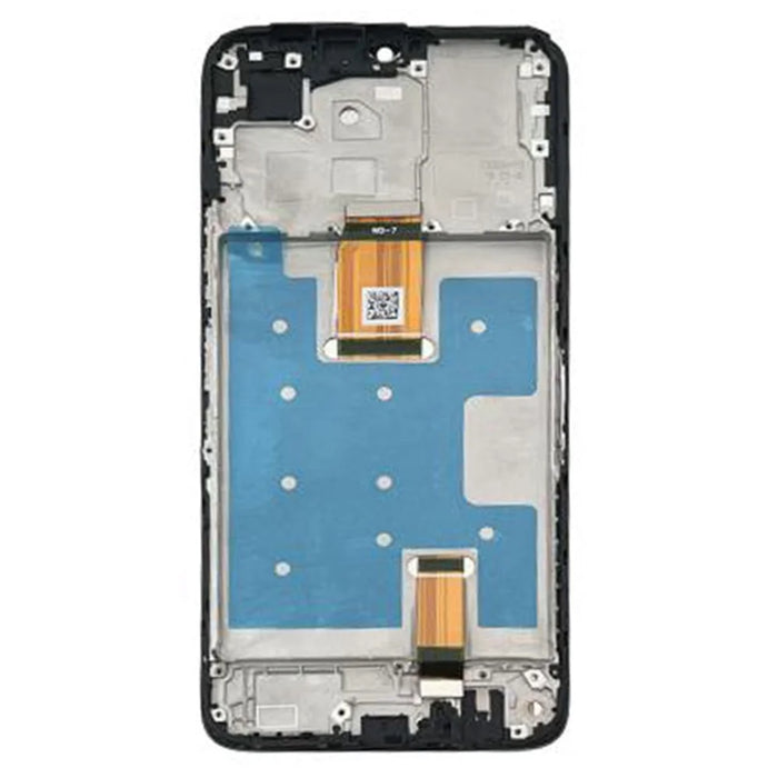 For Honor X5 Plus WOD-LX1, WOD-LX2, WOD-LX3 Grade C LCD Screen and Digitizer Assembly + Frame (Without Logo) - Black - 3