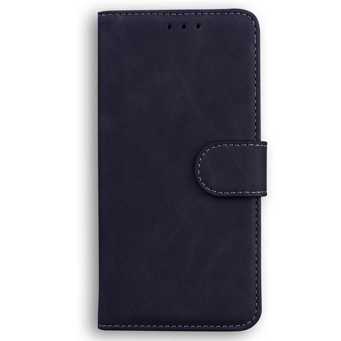 Smartphone Cover for Samsung Galaxy A14 5G / A14 4G, Fully Wrapped PU Leather Flip Wallet Case Stand Phone Shell - Black - 7
