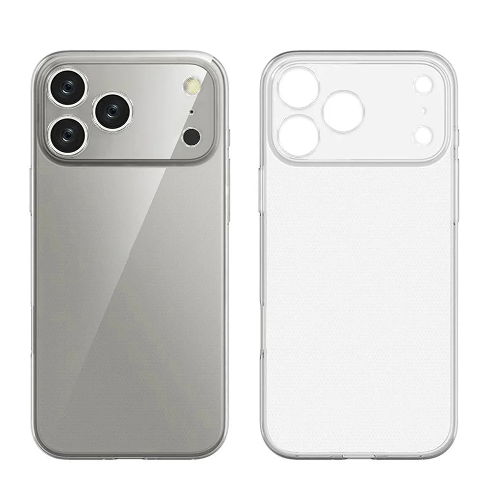 KALEBOL KLB-TPU009 For iPhone 17 Pro Max Clear Case 1.5mm Thickened TPU Shockproof Phone Cover - 1