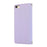 For iPhone 17e / 16e Case Multi Card Slots Zipper Rhombus Leather Phone Cover with Wrist Strap - Purple - 7