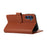 For Samsung Galaxy S24 FE Case Multi Card Slots Zipper Leather Phone Cover with Shoulder Strap / Wrist Strap - Brown - 4