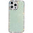 For iPhone 16 Pro Case Rhinestone Edge Glitter Back TPU + PC IMD Phone Cover - Glitter Light Green - 1