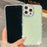 For iPhone 16 Pro Case Rhinestone Edge Glitter Back TPU + PC IMD Phone Cover - Glitter Light Green - 3