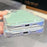 For iPhone 14 Pro Case Rhinestone Edge Glitter Back TPU + PC IMD Phone Cover - Glitter Light Green - 5