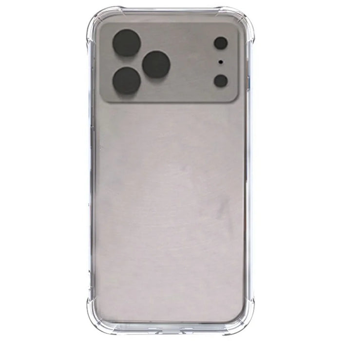 SHANWO For iPhone 18 Pro Max / 17 Pro Max TPU Clear Case 1.5mm Shockproof Mobile Phone Back Cover - 1
