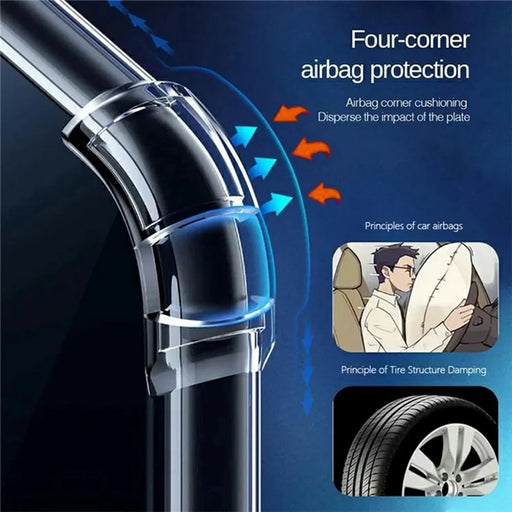 SHANWO For iPhone 18 Pro Max / 17 Pro Max TPU Clear Case 1.5mm Shockproof Mobile Phone Back Cover - 2