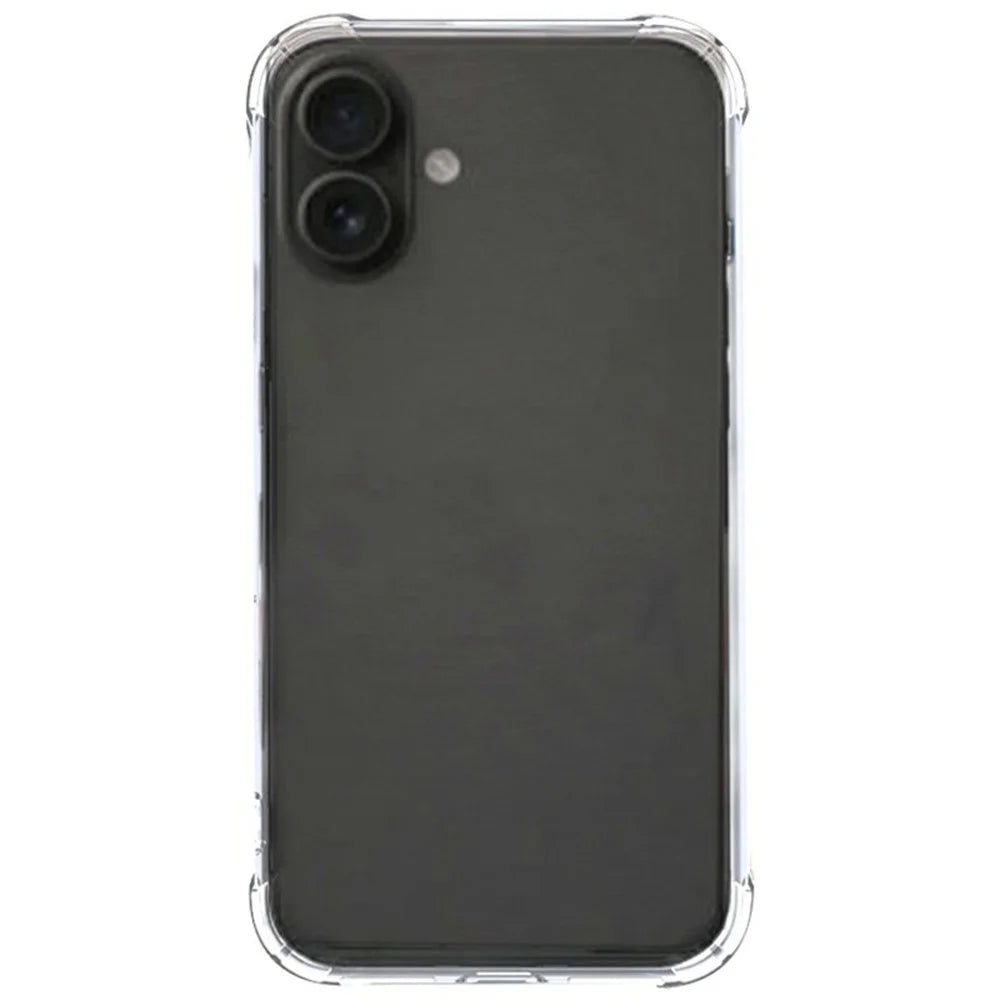 SHANWO For iPhone 17 TPU Clear Case 1.5mm Shockproof Mobile Phone Back Cover - 1