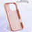JAUCASE For iPhone 15 Pro Case Compatible with MagSafe Textured PU + TPU + PC Phone Back Cover - Pink - 2