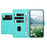 For iPhone 17 Pro Case Tulip Leather Phone Cover with 5 Card Slots Wallet - Green - 2