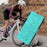 For iPhone 17 Pro Case Tulip Leather Phone Cover with 5 Card Slots Wallet - Green - 6